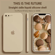 Liquid silicone phone case for iPhone 6-8/Plus/SE(2020)