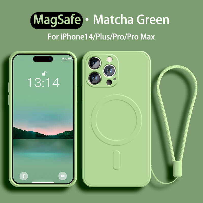 Apple - iPhone 15 Pro Silicone Case with MagSafe - Clay